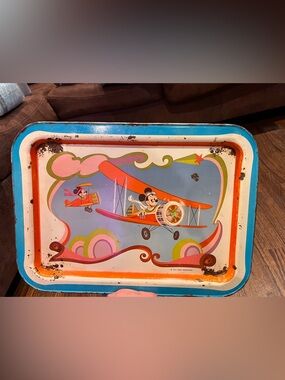 Vintage 70s Mickey Mouse TV Tray